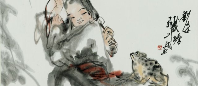 吴山明头像