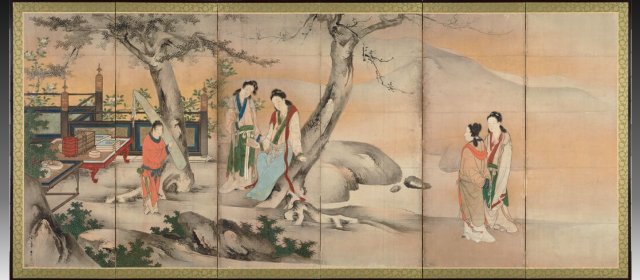 海北友松头像